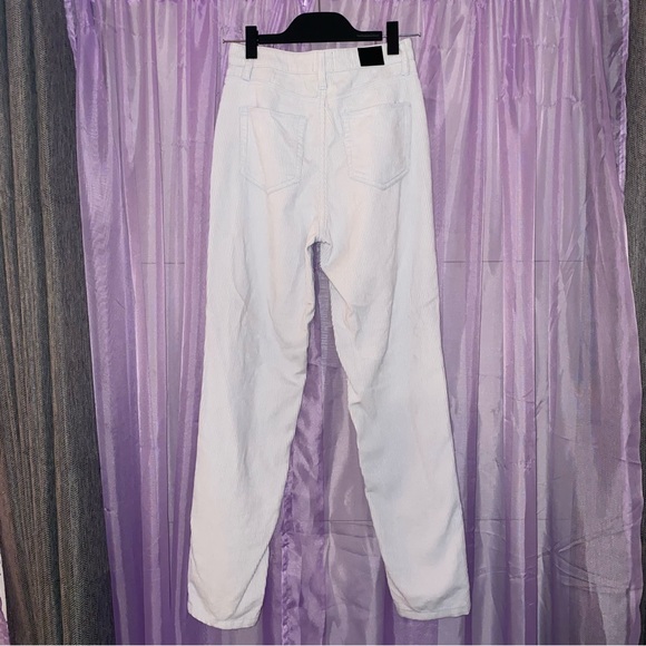 Urban Outfitters BDG Corduroy Baby Blue Mom High-Rise Straight Leg Pants - Picture 3 of 3